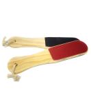 Honbay 2PCS Double Sided Wood Foot Files - Foot Scraper for Callus & Dead Skin Removal - Pedicure Scrubber Tool (10 Inch) - Buy Online on GoSupps.com