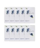 Buy Eunyul Daily Care Face Mask Pack - 10 Vegan Blueberry Masks | Korean Skin Care Hypoallergenic & Natural Ingredients - Buy Online on GoSupps.com