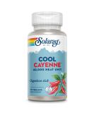 Solaray Cool Cool Cayenne 40,000 HU | Healthy Digestion, Circulation, Metabolism & Cardiovascular Support | 90 VegCaps - Buy Online on GoSupps.com