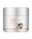 Facial Depilatory Cream | Coconut Hair Remover for Women | Gentle & Non-Irritating Upper Lip & Chin Hair Removal | 1.75 fl. oz - Sensitive Skin Formula - Buy Online on GoSupps.com