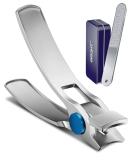 Professional Nail Clippers for Thick & Ingrown Nails - Curved Handle, Precision Toe & Fingernail Cutter - Buy Online on GoSupps.com