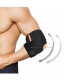 Adjustable Neoprene Elbow Support Brace with Dual-Spring Stabiliser for Golfers & Tennis Elbow Relief - Unisex | Sports Injury Pain Relief - Buy Online on GoSupps.com