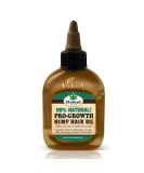 Difeel Hemp Hair Oil 2.5 oz - 99% Natural Pro-Growth Formula - Buy Online on GoSupps.com