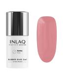 INLAQ 2in1 HEMA-Free Rubber Base Gel UV Rose 6 ml - Nail Polish Base Gel for up to 95% Opacity - Hard Gel Cover Rose - Buy Online on GoSupps.com