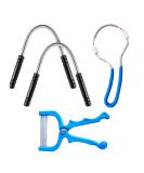 NITAIUN 4 Pieces Spring Facial Hair Remover Manual Epilator Spring Face Epilator Tool Remove Hair from Upper Lip Chin Cheeks and Neck Beauty Tools for Women Girls or Men (4 Pcs) - Buy Online on GoSupps.com