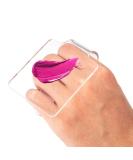 Handheld Makeup Mixing Palette - Transparent Tray for Foundation | Home & Professional Use - Buy Online on GoSupps.com