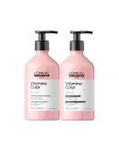 L'Oreal Professionnel Vitamino Color Shampoo & Conditioner Set - Protects & Preserves Hair Color, Prevents Damage, Adds Vibrancy & Shine - For Color Treated Hair - Buy Online on GoSupps.com
