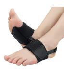 Dukars Arch Support for Women - Plantar Fasciitis Relief Orthotic Compression Wrap for Foot Pain High Arches & Flat Feet Heel Fatigue (Black - Buy Online on GoSupps.com