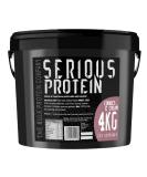 The Bulk Protein Company SERIOUS PROTEIN Protein Powder 4kg Low Carb Supports Lean Muscle Growth Recovery Supplement 133 Servings Cookies & Cream Cookies & Cream 4 kg (Pack of 1) - Buy Online on GoSupps.com