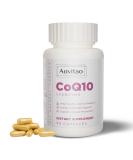 Buy CoQ10 200mg - Non-GMO Gluten-Free Vegetable Capsules | 30 Veg Capsules for Heart Health & Energy Support - Buy Online on GoSupps.com