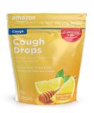 Amazon Basic Care Honey Lemon Cough Drops 160ct - Soothing Relief (Formerly SoundHealth) - Buy Online on GoSupps.com