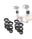 2 Pcs 1" Aluminum Ball Clamp Mount for Underwater Diving Light Arms Tray System, Photography Diving Camera Black 2pcs - Buy Online on GoSupps.com