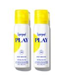 Supergoop! PLAY Body Mousse SPF 50 - Broad Spectrum Sunscreen for Sensitive Skin - 2 Pack - Fun & Easy Application for Active Days - 3 oz Each - Buy Online on GoSupps.com