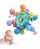 QXNDXQ Baby Teether Ball | Soft Silicone Dental Aid & Montessori Bitering Toy for Babies 0-12 Months - International Shipping Available - Buy Online on GoSupps.com