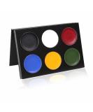 Mehron Mask Cover Palette - Bold | Premium Face Makeup for Stage Film & Cosplay Worldwide - Buy Online on GoSupps.com