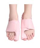 ALINZO Bunion Corrector for Women & Men - Toe Separators for Overlapping Toes - Big Toe Alignment Corrector and Spacer - Bunionette Protector (Pink) - Buy Online on GoSupps.com