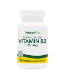 Nature's Plus Vitamin B-2 250 mg - 60 Tablets | Energy Support & Cell Health - Buy Online on GoSupps.com