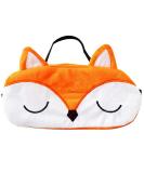 Orange Fox 3D Animal Eye Mask for Sleeping - Soft Plush Blindfold Eyeshade for Travel - Men, Women, Kids - Ulife Mall - Buy Online on GoSupps.com