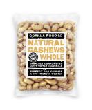 Gorilla Food Co. Cashew Nuts Whole - 200g - Buy Online on GoSupps.com