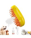Cat & Dog Brush with Water Tank - Effortless Hair Removal & Massage for All Breeds - Buy Online on GoSupps.com