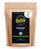 Ground Coriander Organic 250g - High Organic Quality from The Mediterranean Region - 100% Organic-Certified in Germany (DE-ECO-005) - Suitable for Indian Asian or South-American Dishes. - Buy Online on GoSupps.com