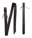 Horse Horse Western Saddle Leather Off Billet & Cinch Strap Set w/Holes 40425 Brown - Buy Online on GoSupps.com