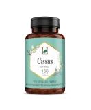 H&C Cissus/Hadjod Caplets (Cissus quadrangularis) - 750 mg 150 Counts | Herbal Supplement for Bone Health 750mg Caplets - Buy Online on GoSupps.com