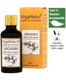 Arganature Arganim | 100% Pure Argan Oil for Skin & Hair | 50ml Organic Anti-Aging Serum | Cruelty-Free Natural Cosmetics - Buy Online on GoSupps.com