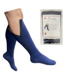Buy Original Navy 20-30 mmHg Zipper Compression Leg Socks - Closed Toe - 3X-Large - International Shipping Available - Buy Online on GoSupps.com
