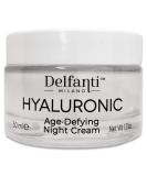 Delfanti Milano Hyaluronic Age Defying Night Cream - Face & Neck Moisturizer - Made in Italy - International Shipping Available - Buy Online on GoSupps.com