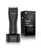 Vikicon Intimate Razor for Men - IPX7 Waterproof Body Hair Trimmer with Anti-Cut Ceramic Blade & Charging Station | Buy Internationally - Buy Online on GoSupps.com