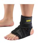 Yosoo Adjustable Ankle Brace for Men & Women | Support for Volleyball & Basketball | Ankle Stabilizer for Sprains - Buy Online on GoSupps.com