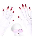 COCOJAM UV Light Gloves for Gel Nails - Anti-UV Protection Manicure Gloves 1 Pair for Safe Nail Lamp Use - Buy Online on GoSupps.com