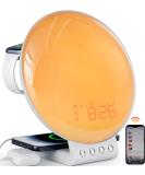 DEKALA LIGHTWACKER: Smart Sunrise Alarm Clock & Wireless Charger - Touch/App Control for Kids & Adults - Alexa Compatible - Buy Online on GoSupps.com