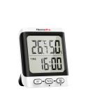 ThermoPro TP152 Thermometer & Hygrometer - Precise Room Temperature & Humidity Meter for Home Office & Greenhouse - Accurate to 0.5 | Black - Buy Online on GoSupps.com