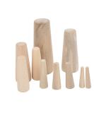 10pcs Soft Wood Tapered Log Plugs for Boat & Yacht - Marine Drain Plug Set - Buy Online on GoSupps.com