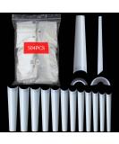 504PCS XXXL Natural Coffin Nail Tips | Half Cover Ballerina Fake Nails | 12 Sizes | Square Straight Shape | Acrylic Nail Tips for Salon & Home DIY - Coffin Natural 01 - Buy Online on GoSupps.com