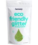 Eco-Friendly Biodegradable Glitter 100g - Lime Green Holographic | Safe for Face Eyes Body & Hair | Vegan & Cosmetic Certified - Buy Online on GoSupps.com