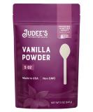 Judee's Premium Vanilla Powder 5 oz - Non-GMO, Made in USA - Gluten-Free, Nut-Free - Enhance Baked Goods, Coffee, Yogurt, Smoothies - 5 oz Pack - Buy Online on GoSupps.com
