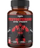 Men's Energy Support Supplement with Ashwagandha, Tribulus, Ginseng - 9200mg Equivalent - 60 Vegan Capsules - Buy Online on GoSupps.com