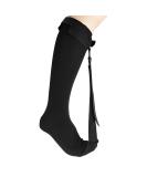 Plantar Fasciitis Sock & Night Splint - Achilles Tendonitis Relief Compression Sleeve for Heel Pain & Arch Support - Large Black Pair - Buy Online on GoSupps.com