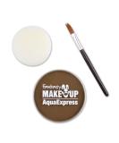 Kreul Fantasy Aqua Make Up - Express Light Brown (1 Pack 15g) | International Shipping Available - Buy Online on GoSupps.com