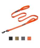 OneTigris double dog leash with reflective stripes M(182cm) Orange - Buy Online on GoSupps.com