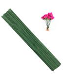 Arlai Pack of 50 Dark Green 2mm Paper Wrapped Floral Stem Wire - 16 Inch for DIY Bouquet Wrapping and Crafts - Buy Online on GoSupps.com