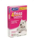 Johnsons 4 Fleas Tablets for Small Dogs & Puppies x 3 Tablets 30g - Bulk Deal of 6x - Buy Online on GoSupps.com
