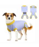Buy Healing Suits for Dogs | Anti-Licking Vests & Surgical Protection - Light Blue XXL - Buy Online on GoSupps.com