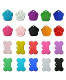 Personalized Dzsomt Dog Stark - 20 Aluminum Dog Bones for Small & Medium Dogs & Cats | Custom Pet Tags - Buy Online on GoSupps.com