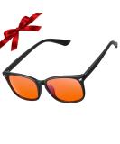 Okany Blue Light Blocking Glasses Women Men Lightweight TR90 Eyeglasses Blue Light Glasses Computer Glasses for Women & Men Orange - Buy Online on GoSupps.com