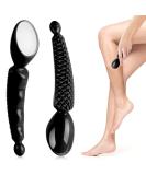 Crystal hair remover nano hair eraser remover for women and gentlemen simply too gripping epilator for body legs poor back peeling - black - Buy Online on GoSupps.com