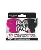 Buy Danielle Creations Erase Your Face Silicone Facial Sponges - Hot Pink & Black (2 Pack) - International Shipping Available - Buy Online on GoSupps.com